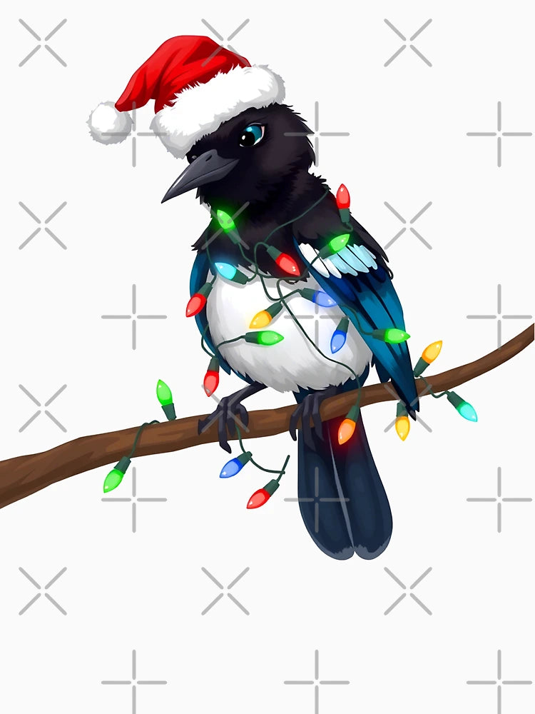 Extra Festive Magpie