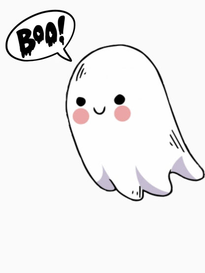 2 Halloween Kawai Ghost, boo.. i'm scary
