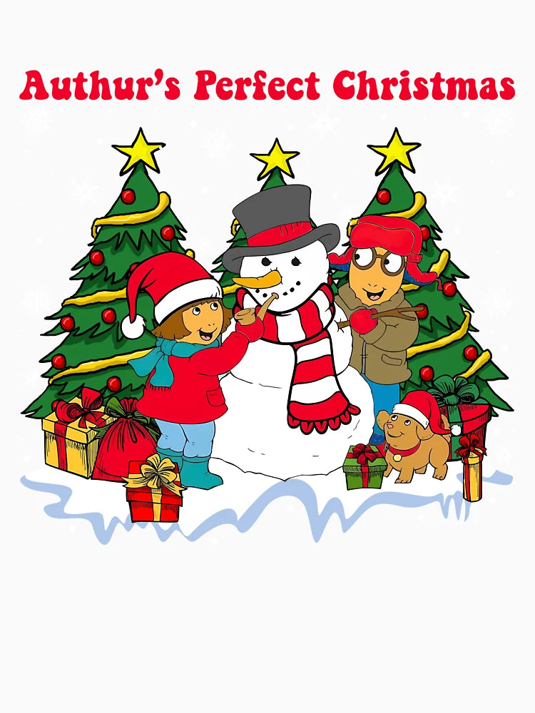 Festive Fun with Arthur and D.W. - Perfect Christmas Design