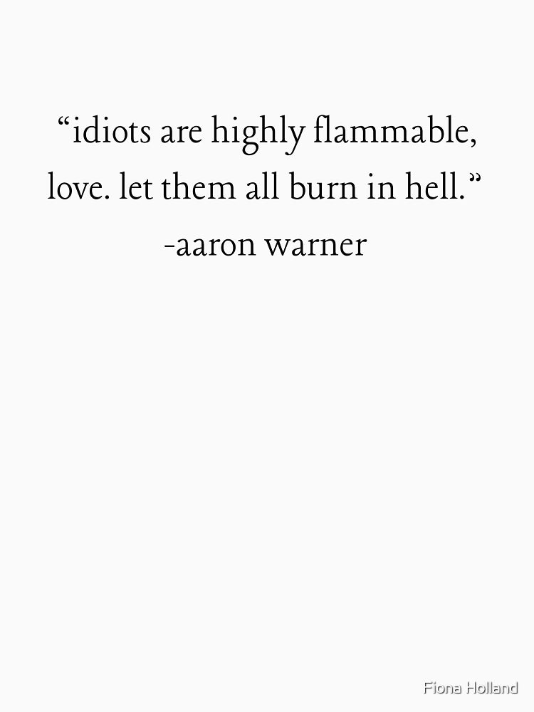 aaron warner shatter me quote
