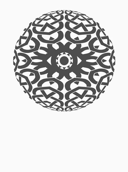 3D Celtic Sphere Design with Eye at the Center