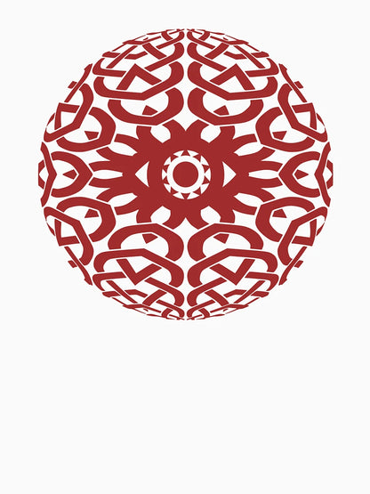 3D Celtic Sphere Design with Eye at the Center