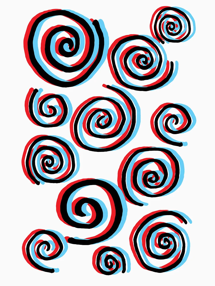 3D Spirals