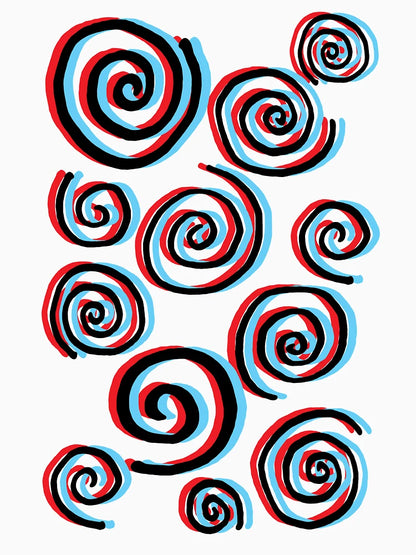 3D Spirals