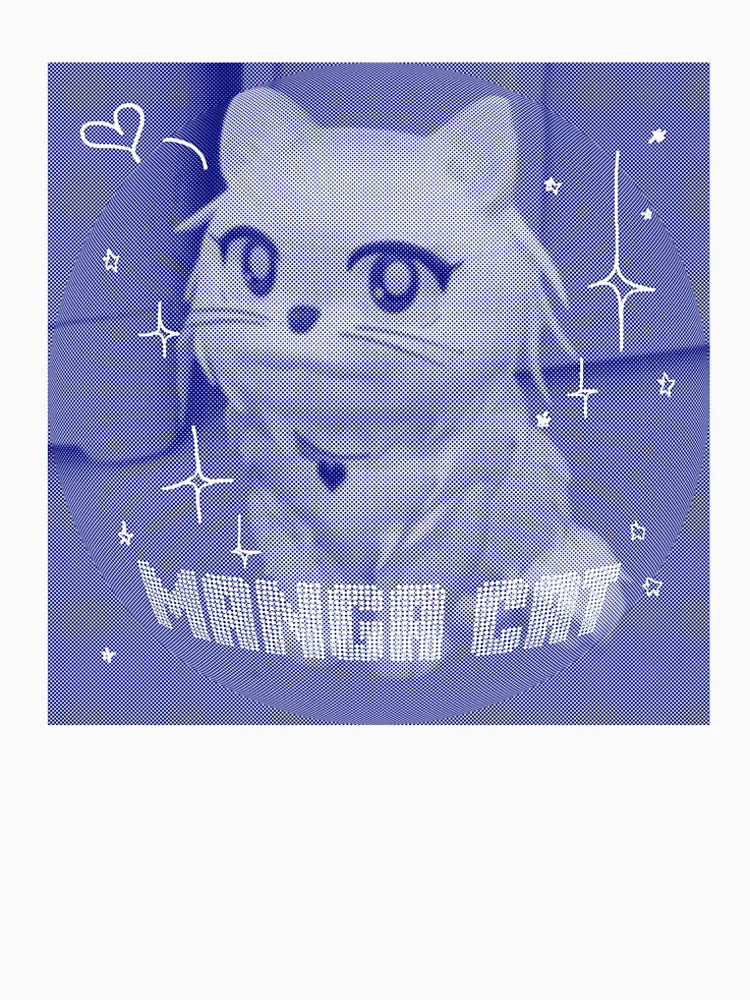 3D Manga Cat