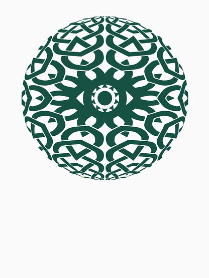 3D Celtic Sphere Design with Eye at the Center