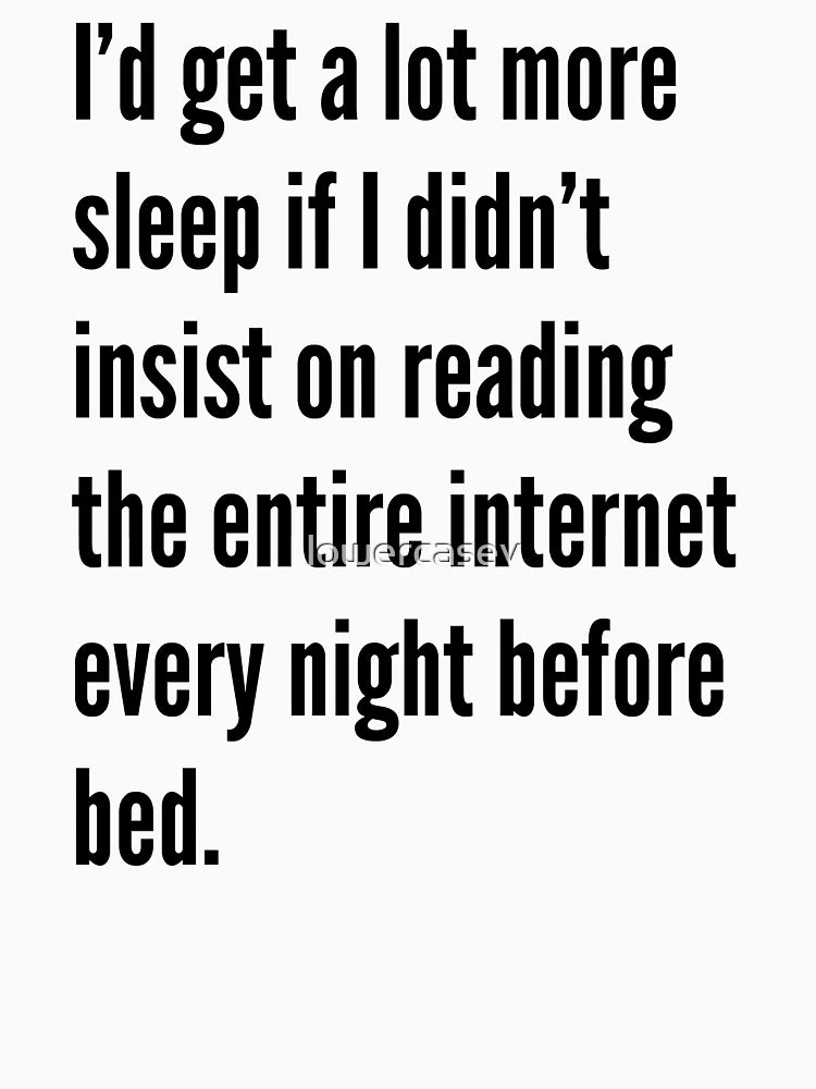 More Sleep