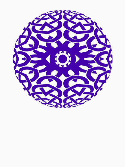 3D Celtic Sphere Design with Eye at the Center