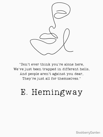 Don't ever think you're alone here