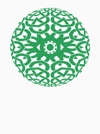3D Celtic Sphere Design with Eye at the Center