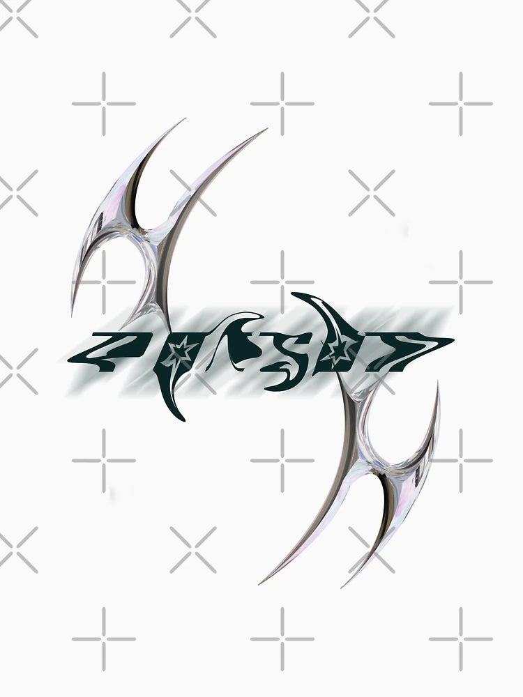 3d chrome metallic liquid poison Aesthetic grunge