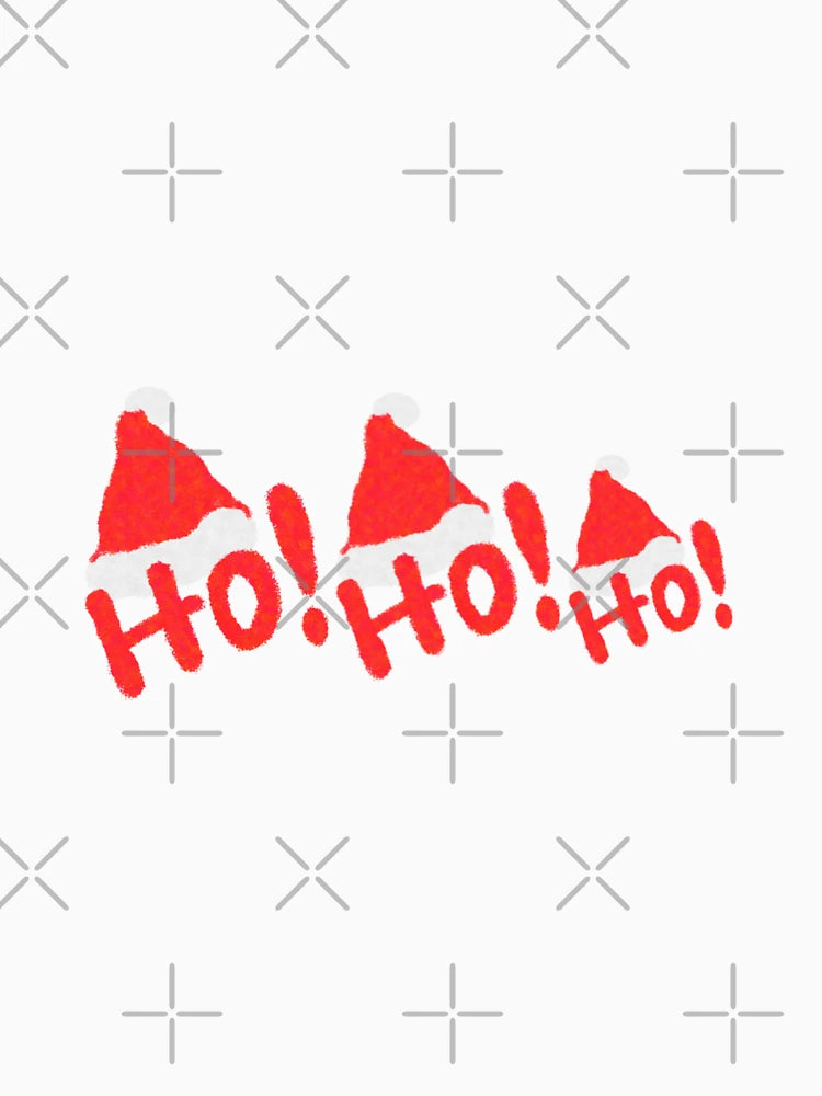 Ho! Ho! Ho! christmas graphic