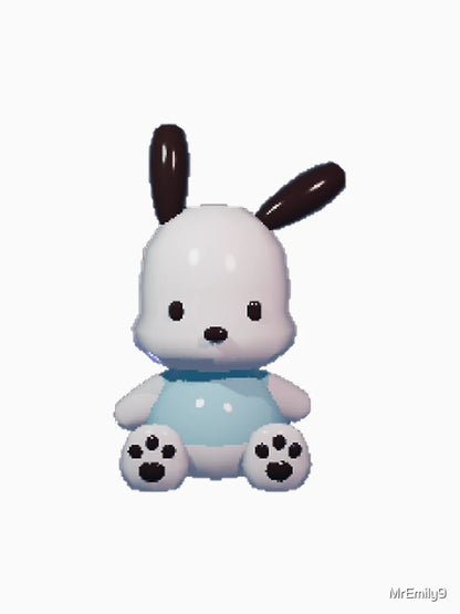 3D model Pochacco lowploy