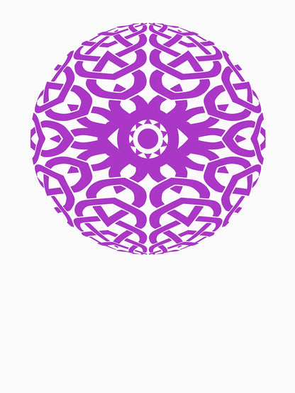 3D Celtic Sphere Design with Eye at the Center