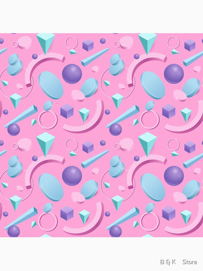 3D Shapes Background 1