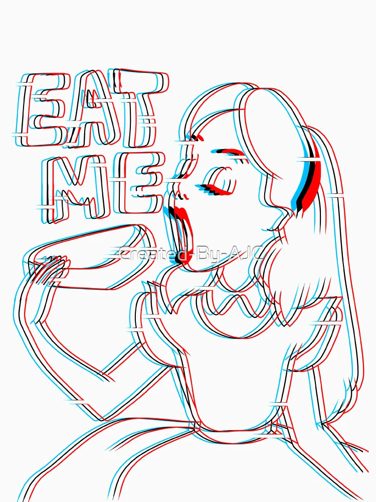 3D trippy Alice in Wonderland