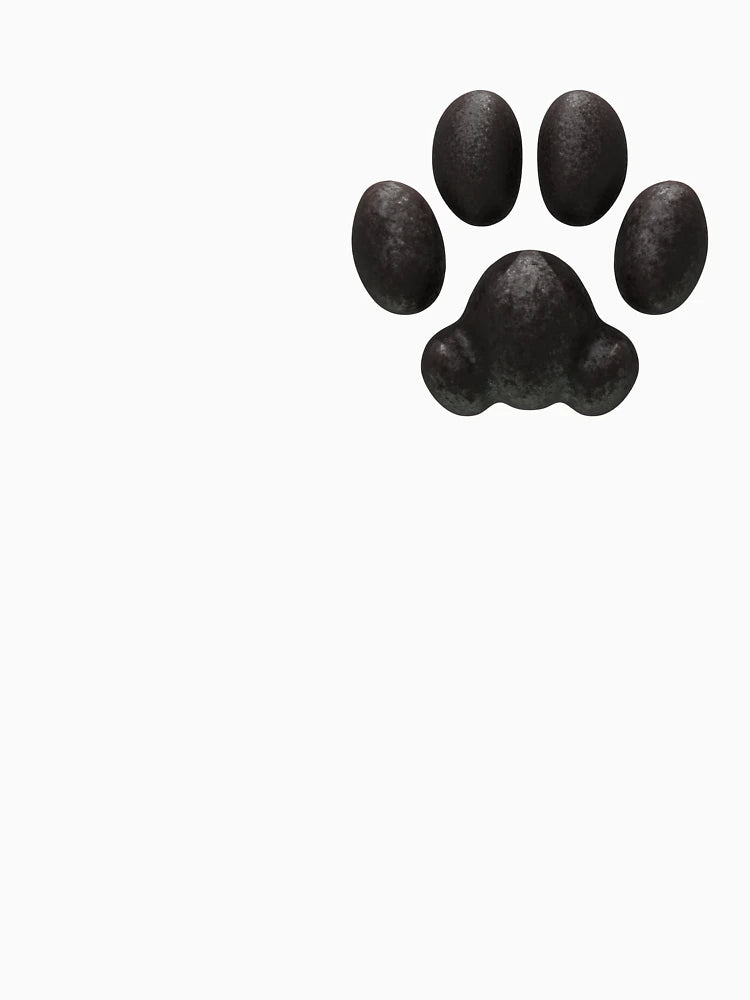 Domestic Cat-styled 3D Pawpad Design (Black)