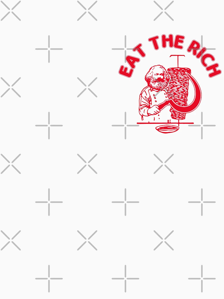 Eat The Rich Doner Döner Kebab Karl Marx Socialist Hasan Piker