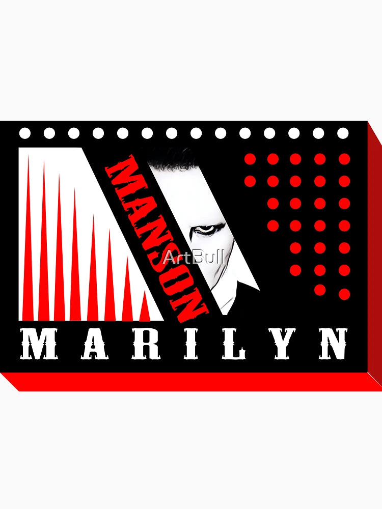 3D Art Marilyn Manson | 90s Music Lover