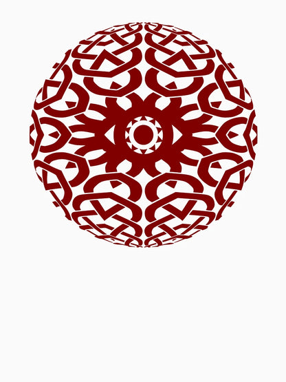 3D Celtic Sphere Design with Eye at the Center