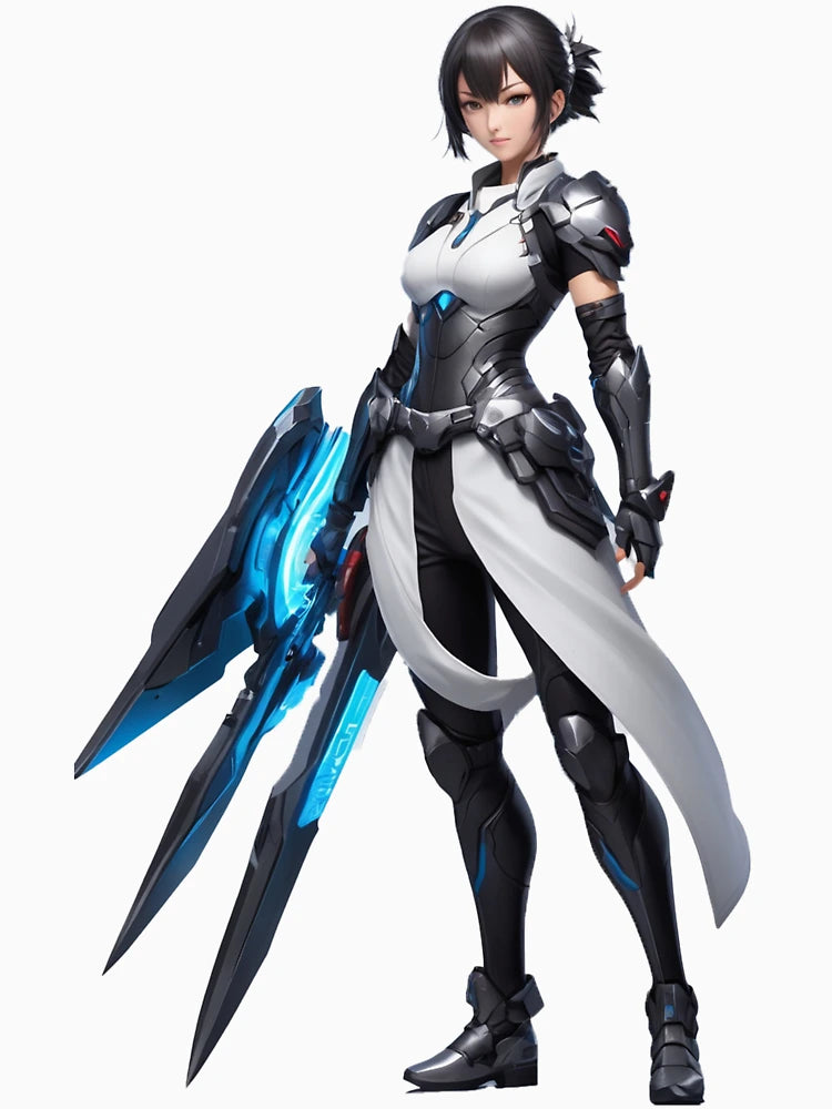 3D anime battle girl