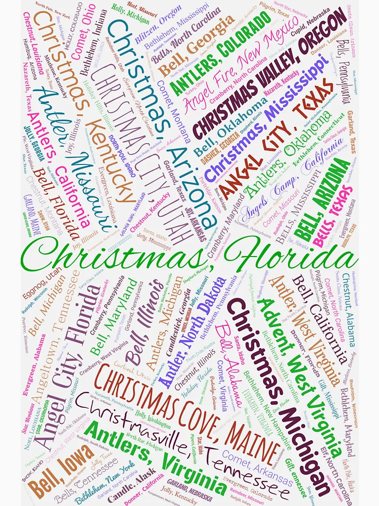 Festive City Names