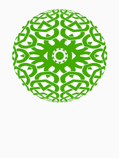 3D Celtic Sphere Design with Eye at the Center