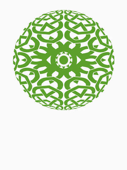 3D Celtic Sphere Design with Eye at the Center