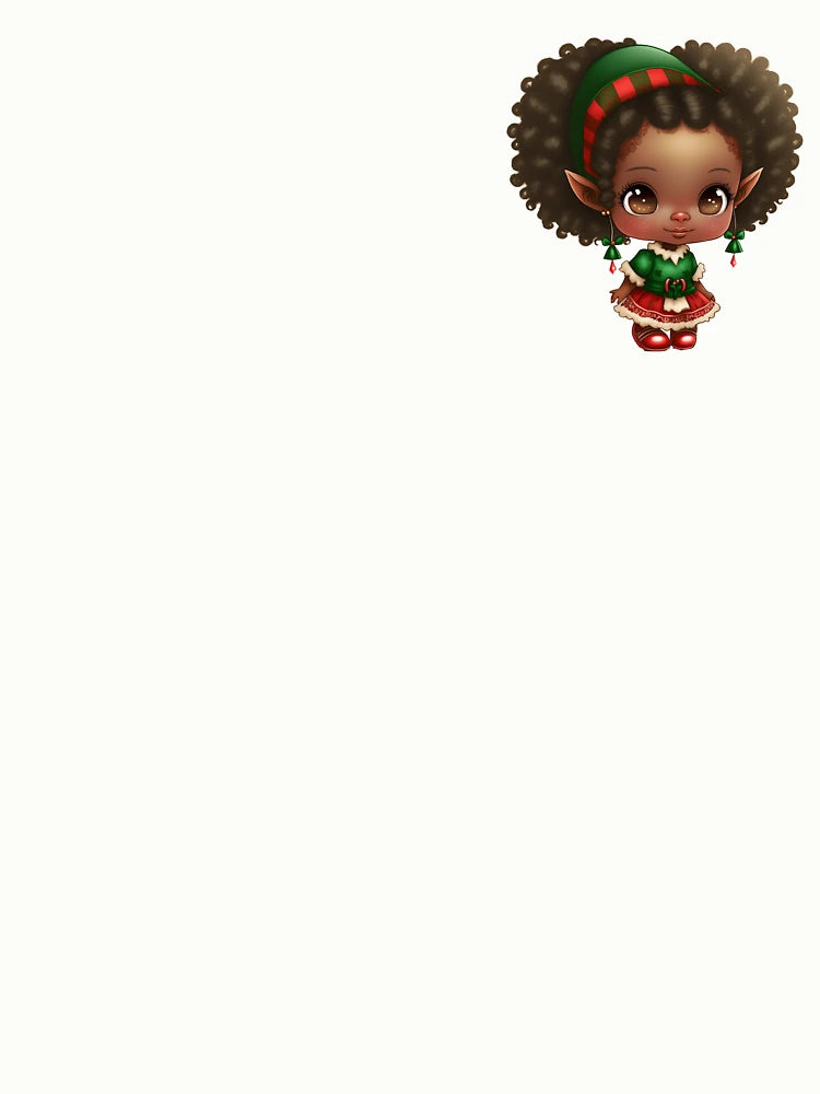 Afro-Fabulous Christmas Elf