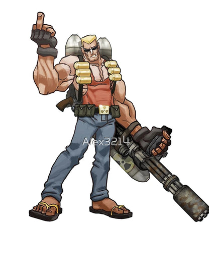 Duke Nukem Giving The Finger