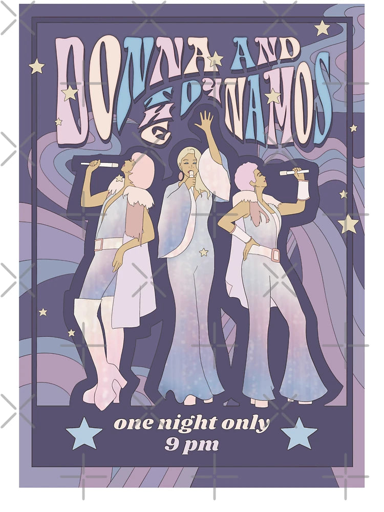 Donna and the Dynamos Concert Poster