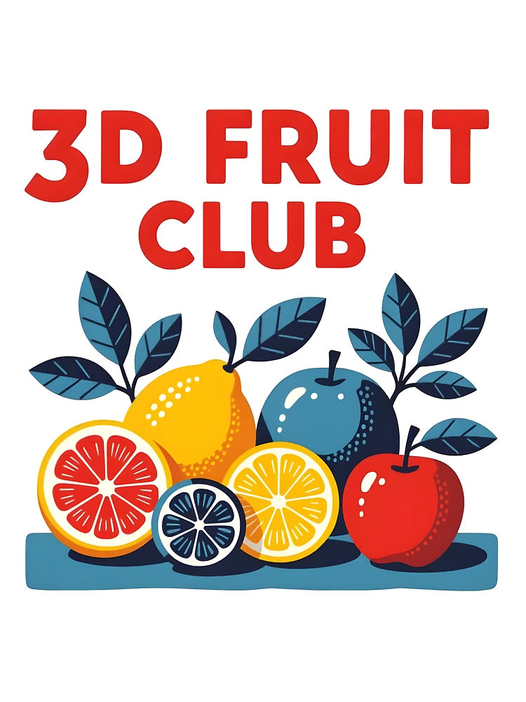 3D FRUIT CLUB