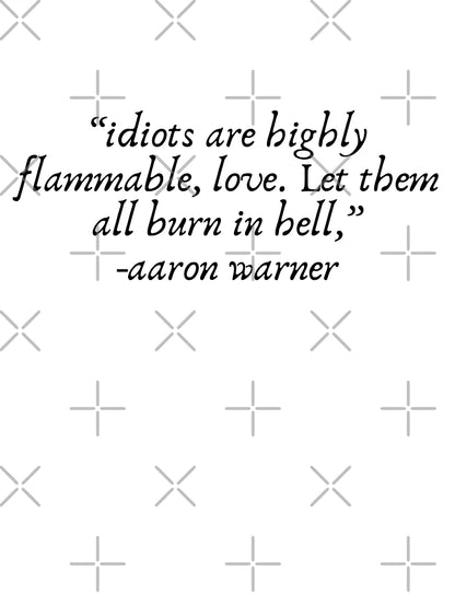 aaron warner shatter me quote