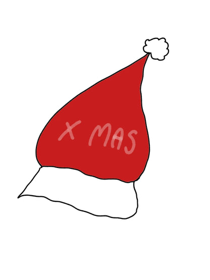 A santa hat for Christmas