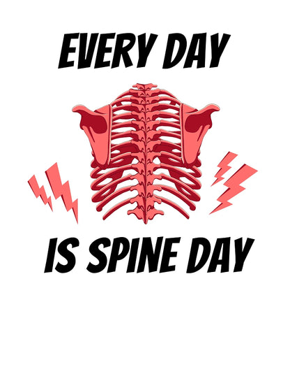 Every Day is Spine Day (red)