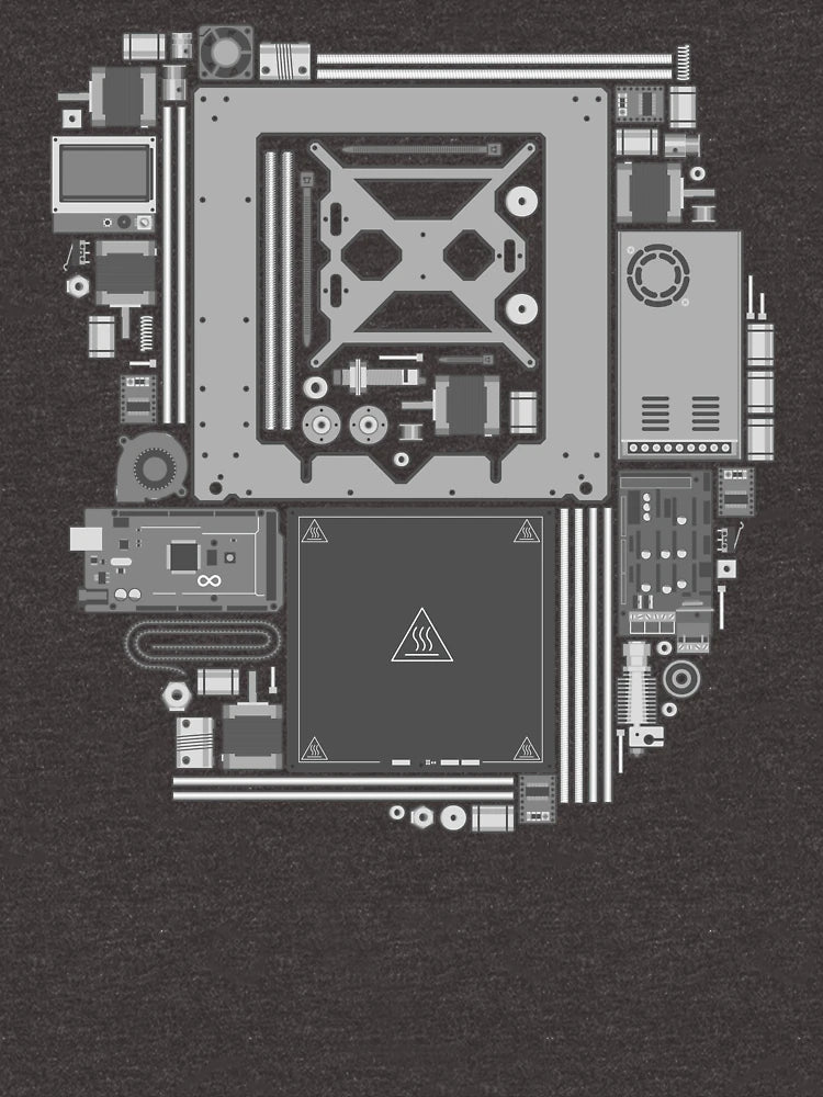 3D Printer Components Cartesian T-Shirt