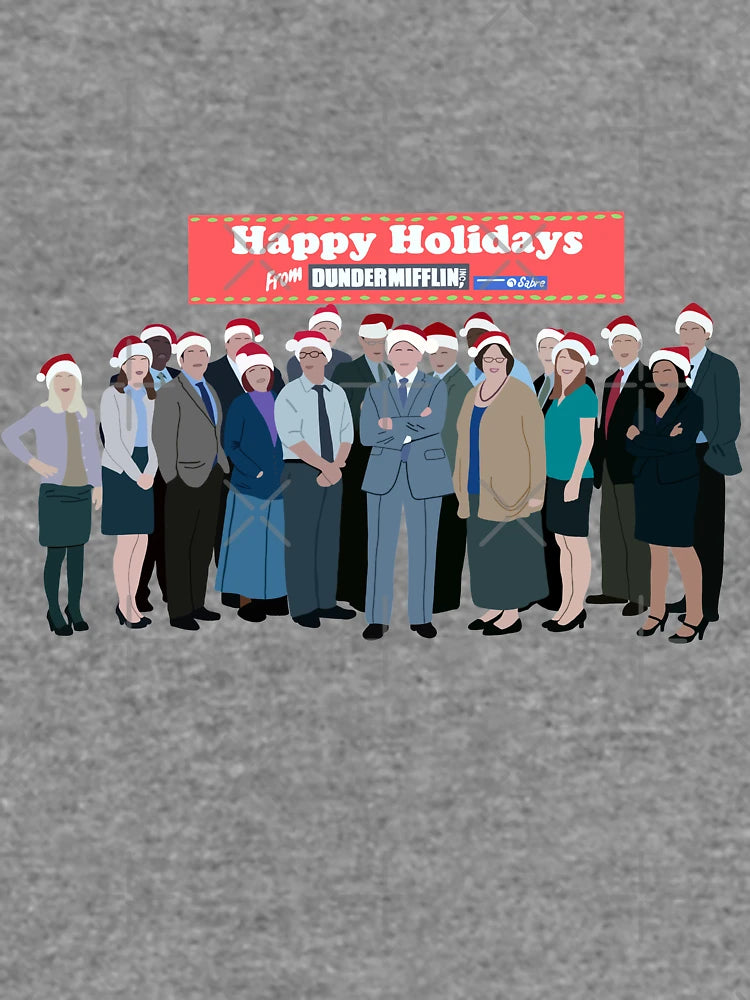 Dunder Mifflin Holiday Picture