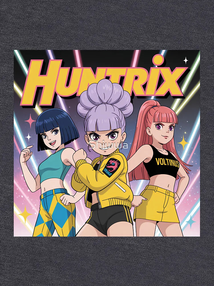 3D Anime-Style K-pop inspired in HUNTRIX