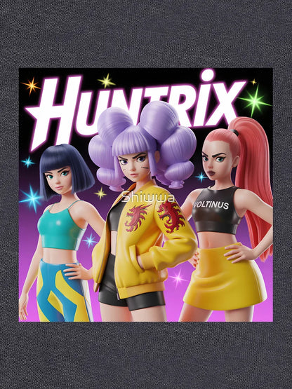3D Anime-Style K-pop inspired in HUNTRIX