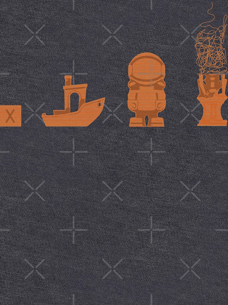 3D Printing Evolution (Orange)