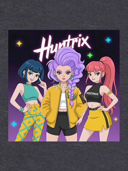 3D Anime-Style K-pop inspired in HUNTRIX