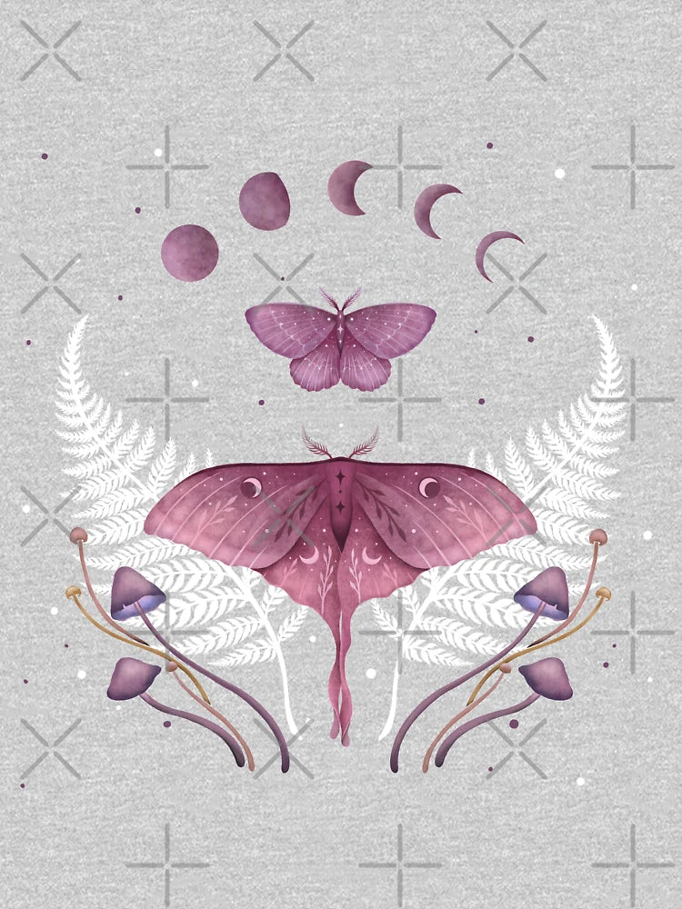 Luna and Emerald - Vintage Pink