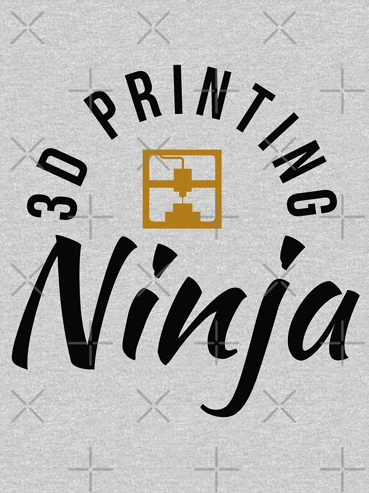 3D Printing Ninja - Funny 3D Printer Shirt