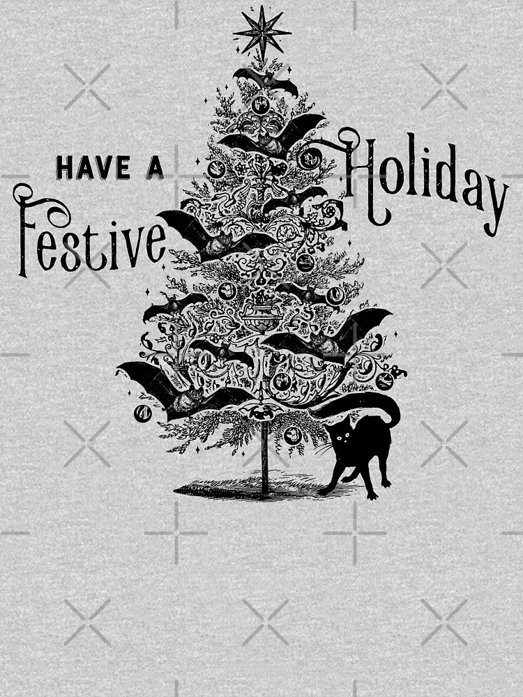 Festive Bats Christmas Tree