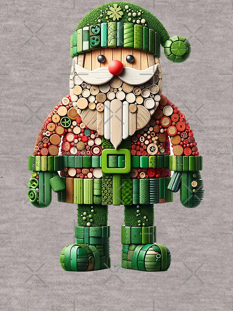Eco Santa Celebrating a Zero Waste Christmas