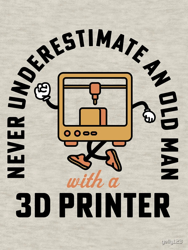 3D Printing Old Man with a 3D Printer 3D Filament