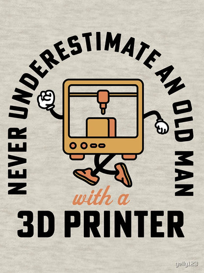 3D Printing Old Man with a 3D Printer 3D Filament