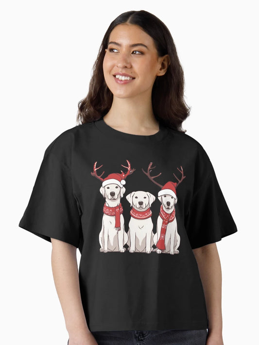 Festive Kuvasz – Christmas Pattern