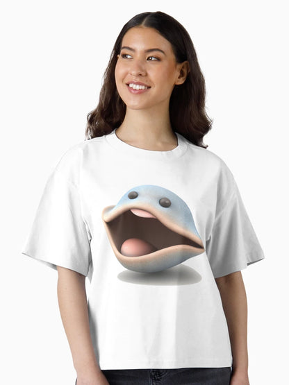 3D rendering of a Happy Smiling Clam