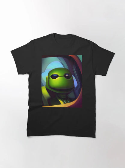 3D Alien art. Cool extraterrestrial